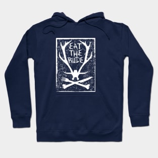 Eat The Rude - Hannibal (White) Hoodie